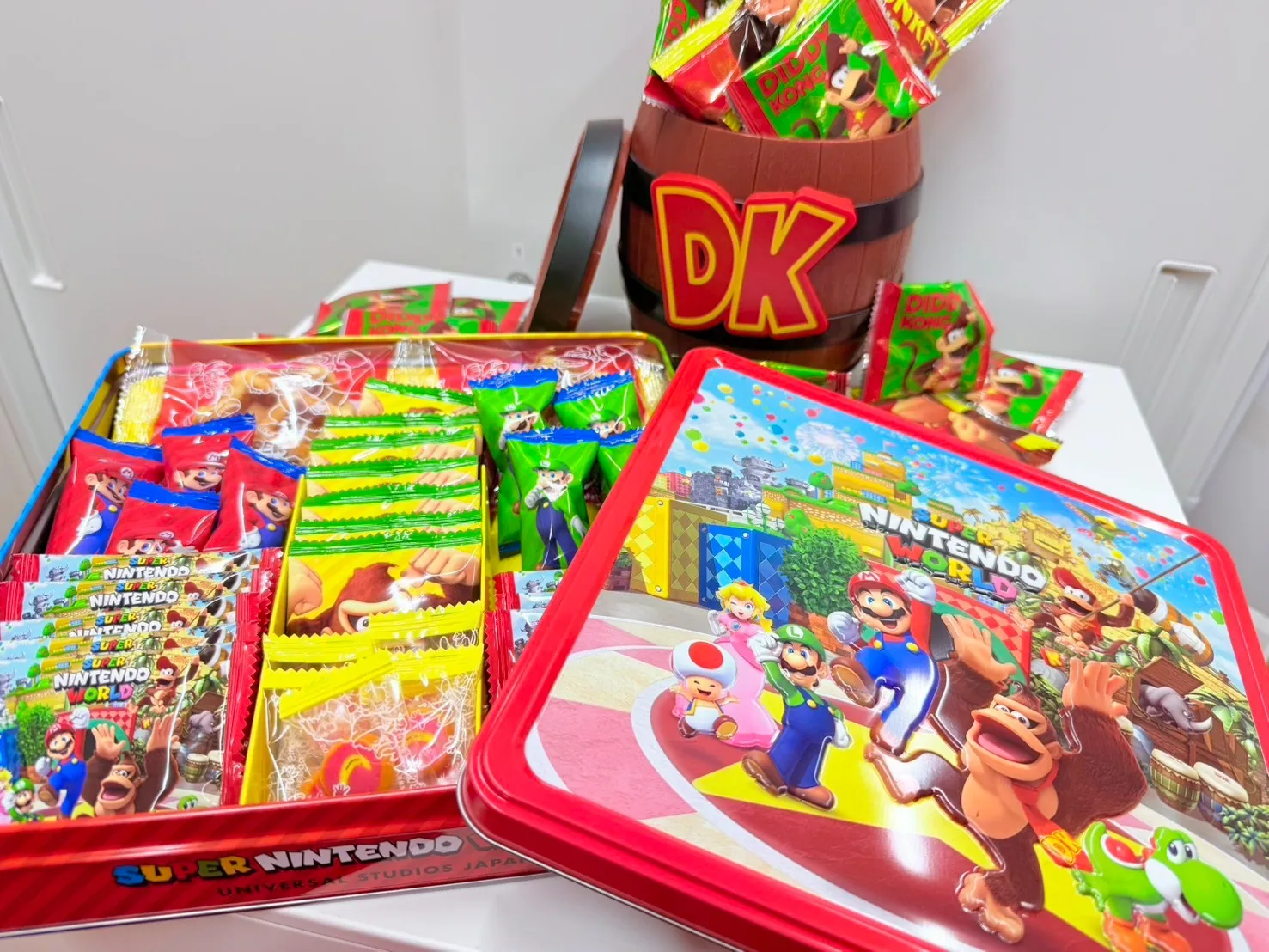 🎮 マリオカート&ドンキーコングのお土産をいただきました
